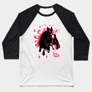 dead black horse Baseball T-Shirt